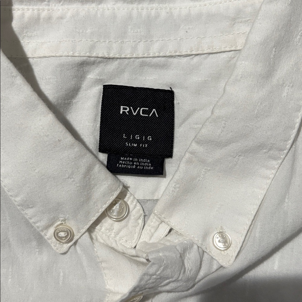 RVCA Short-Sleeve Button-Down Shirt - Picture 3 of 3